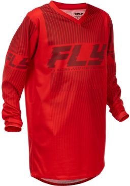 Dres F-16, FLY RACING - USA 2026 detské (červená)