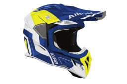 Přilba AVIATOR ACE 2 Shield, AIROH (modro-žlutá lesklá) 2026