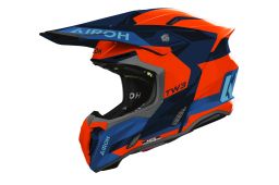 Přilba TWIST 3 Fancy, AIROH (oranžová fluo-modrá lesklá) 2026