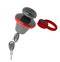 Zámok na kotúčovou brzdu 39 Victory (priemer čapu 12 mm, červený), ABUS