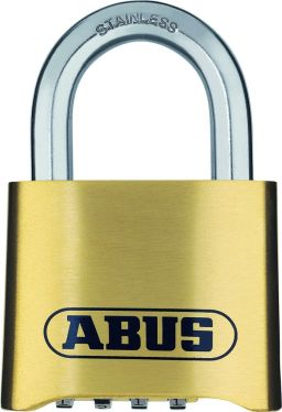 Nerezavějící visiace zámok na kód Nautilus 180IB/50 Marine (priemer oka 8 mm), ABUS