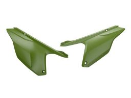 Bočné číslové tabuľky TRIUMPH, RTECH (zelená navy)