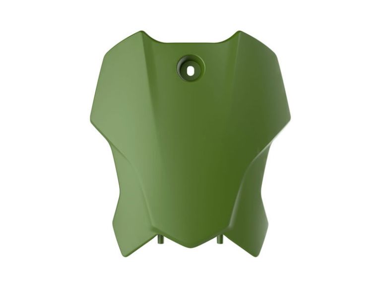 Predné číselná tabuľka TRIUMPH, RTECH (zelená navy)