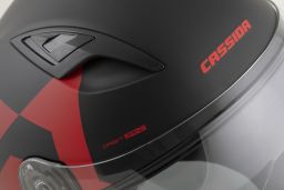 Přilba Orbit Grind, CASSIDA (černá matná/červená) 2026