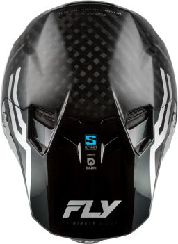 Prilba FORMULA S CARBON BYTE, FLY RACING - USA (/carbon/šedá/stříbrná)
