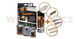 FOLIATEC dvousložková barva na brzdové třmeny NEONOVÁ ORANŽOVÁ (sada k aplikaci)