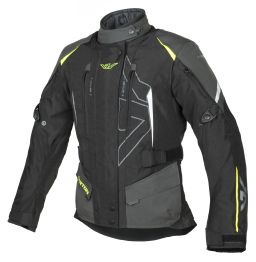 Bunda Teressa II, AYRTON, dámska (černá/šedá/žlutá fluo) 2026