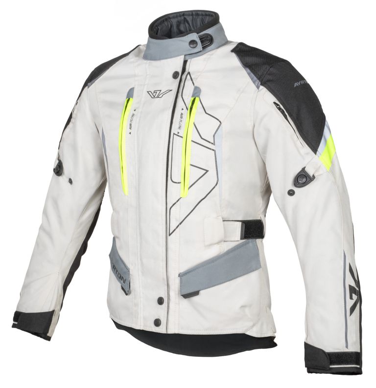 Bunda Teressa II, AYRTON, dámska (krémová/žlutá fluo/šedá/černá) 2026