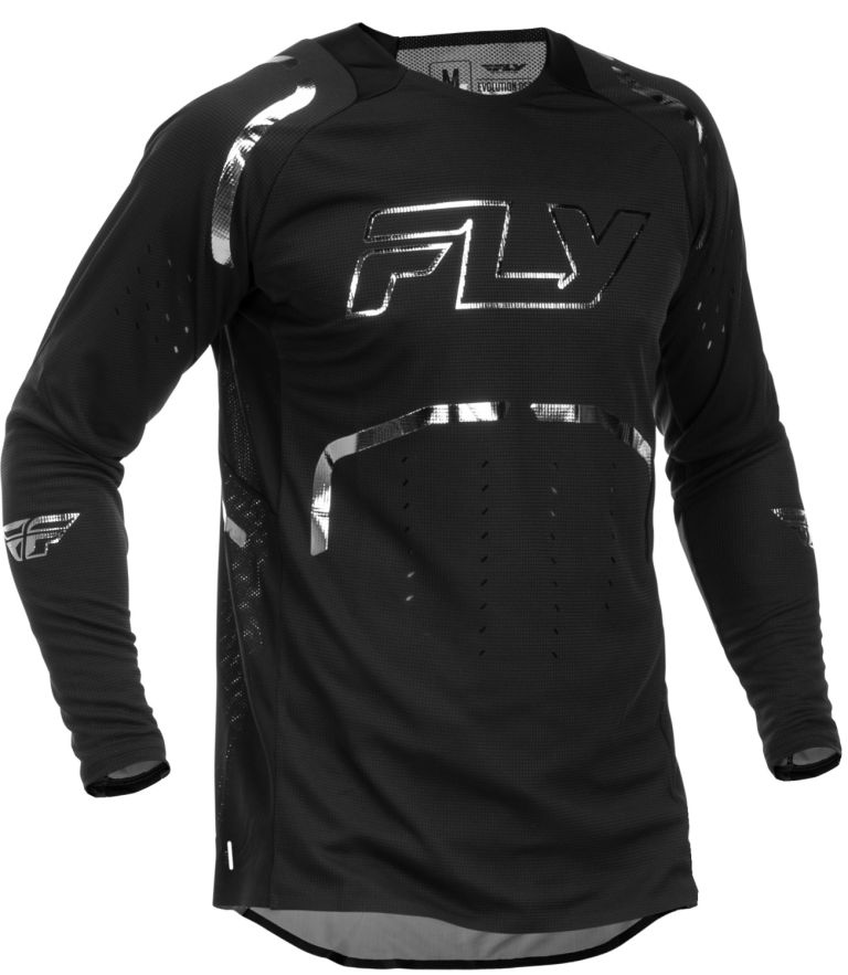 Dres EVOLUTION sa, FLY RACING - USA 2026 (černá/stříbrná)