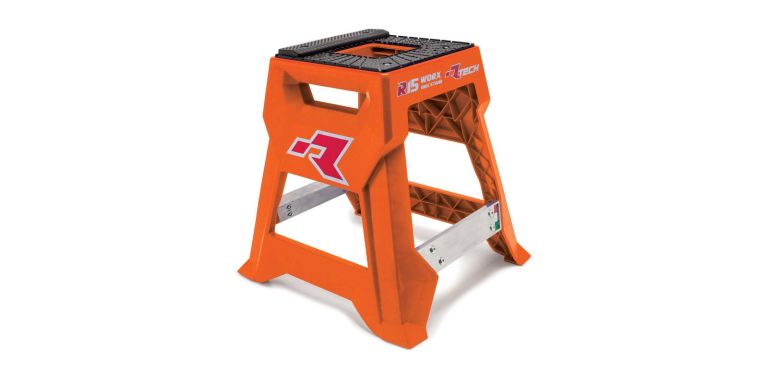 Stojan MX R15 (technopolymér / hliník), RTECH (oranžová/černá)