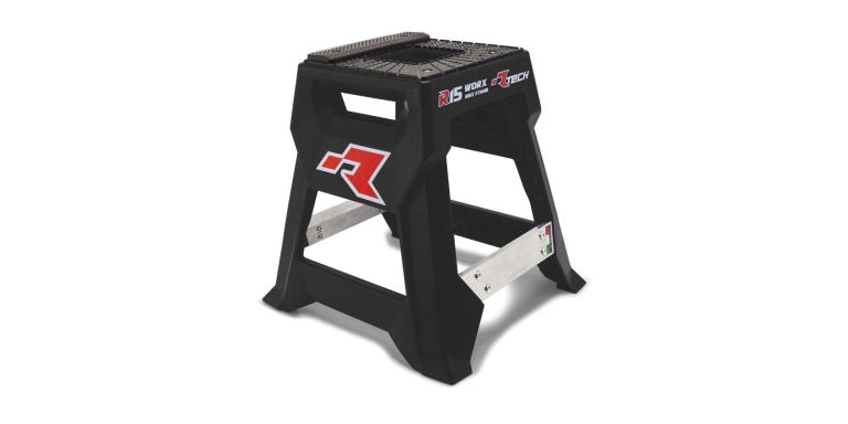 Stojan MX R15 (technopolymér / hliník), RTECH (černá/černá)