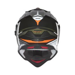 Prilba N312 TRACK, NOX (khaki, oranžová) 2026