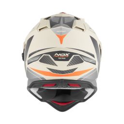 Prilba N312 TRACK, NOX (piesková matná, oranžová) 2026