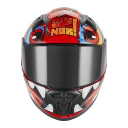 Prilba N731 SCRAPPY, NOX, detská (červená, viac bar.) 2026