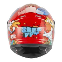 Prilba N731 SCRAPPY, NOX, detská (červená, viac bar.) 2026