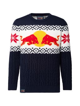 Sveter - vánoční edícia, RED BULL RING (modrá,červená)