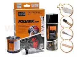 FOLIATEC dvojzložková farba na brzdy, farba žltá 400ml (Performance yellow)