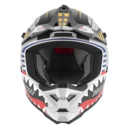 Prilba N761 FLY FIGHTER, NOX, detská (strieborná, viac bar.) 2026