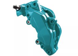 FOLIATEC dvousložková barva na brzdy, barva: modrá (Miami beach blue glossy)