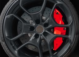 FOLIATEC dvousložková barva na brzdy, barva: červená neonová