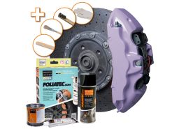 FOLIATEC dvousložková barva na brzdy, barva: pastelová fialová (Soft violet)