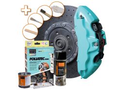 FOLIATEC dvousložková barva na brzdy, barva: pastelová tyrkysová (Pepper mint)