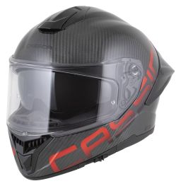 Přilba Integral GTS 2.1 Plus Carbon, CASSIDA (carbon/červená) plexi s přípravou pro Pinlock 2026