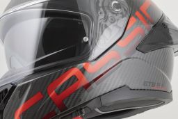 Přilba Integral GTS 2.1 Plus Carbon, CASSIDA (carbon/červená) plexi s přípravou pro Pinlock 2026