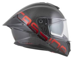 Přilba Integral GTS 2.1 Plus Carbon, CASSIDA (carbon/červená) plexi s přípravou pro Pinlock 2026