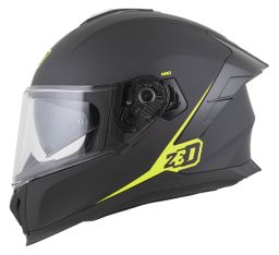 Přilba K40, ZED (černá matná/žlutá fluo) 2026