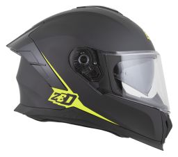Přilba K40, ZED (černá matná/žlutá fluo) 2026