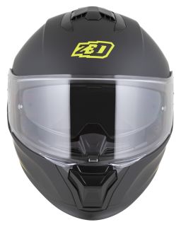 Přilba K40, ZED (černá matná/žlutá fluo) 2026