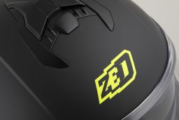 Přilba K40, ZED (černá matná/žlutá fluo) 2026