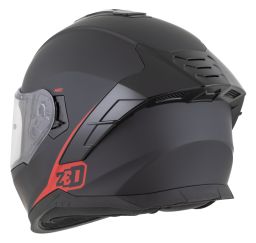 Přilba K40, ZED (černá matná/červená) 2026