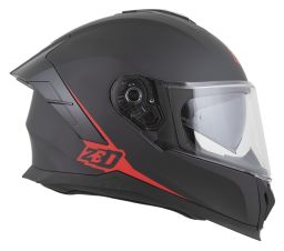 Přilba K40, ZED (černá matná/červená) 2026