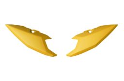 Bočné číslové tabuľky YAMAHA Tenere, RTECH (žlté, pár)