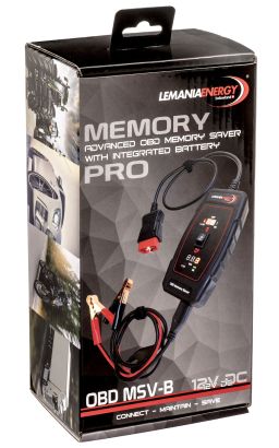 Zařízení pro záložní napájení pří výměně autobaterie LEMANIA ENERGY MSV-B OBD
