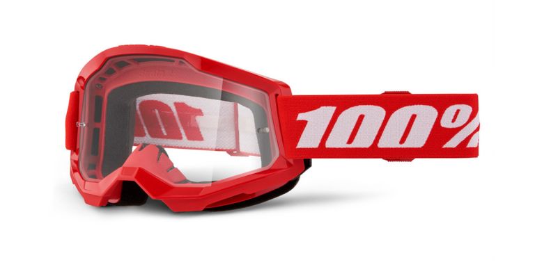 STRATA 2 JUNIOR, Červené, číre plexi