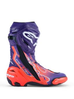 Boty SUPERTECH R VENTED FLYTE limitovaná edice JORGE MARTIN, ALPINESTARS (fialová/červená/černá) 2026
