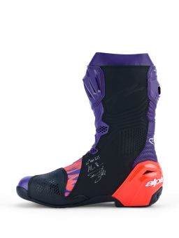 Boty SUPERTECH R VENTED FLYTE limitovaná edice JORGE MARTIN, ALPINESTARS (fialová/červená/černá) 2026