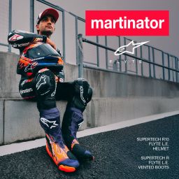Přilba SUPERTECH R10 FLYTE limitovaná edice JORGE MARTIN, ALPINESTARS (fialová/červená) 2026