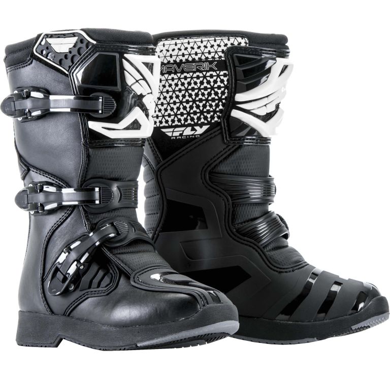 Topánky NEW Maverik Youth, FLY RACING, detské (čierna)