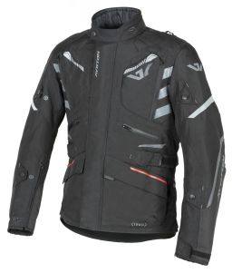 Bunda Trail, AYRTON (černá/šedá/červená) 2026