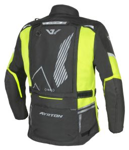 Bunda Trail, AYRTON (černá/žlutá fluo/šedá) 2026