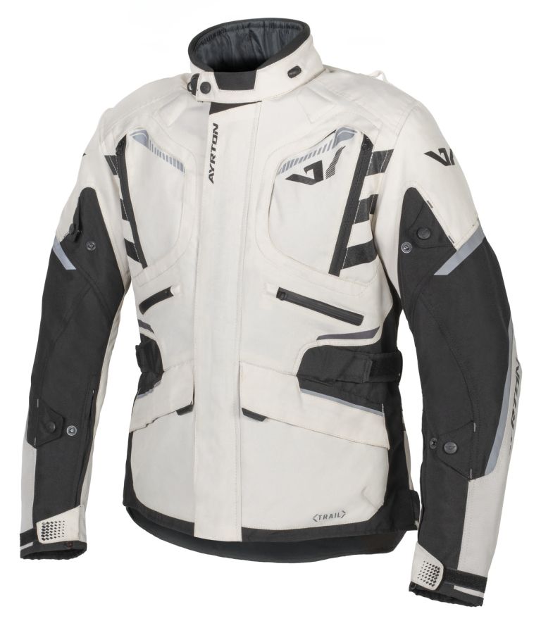 Bunda Trail, AYRTON (šedá/černá) 2026