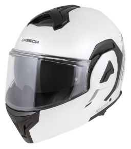 Prilba MultiFlip Solid, CASSIDA (biela perleť/černá) 2026