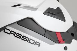 Prilba MultiFlip Solid, CASSIDA (biela perleť/černá) 2026