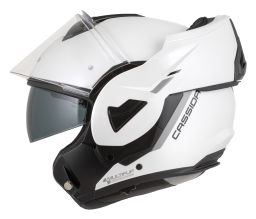 Prilba MultiFlip Solid, CASSIDA (biela perleť/černá) 2026