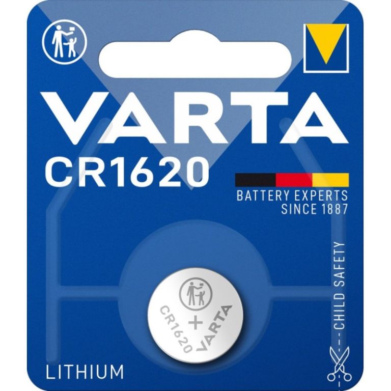 Baterie lithiová VARTA CR1620, 3 V (1 ks)
