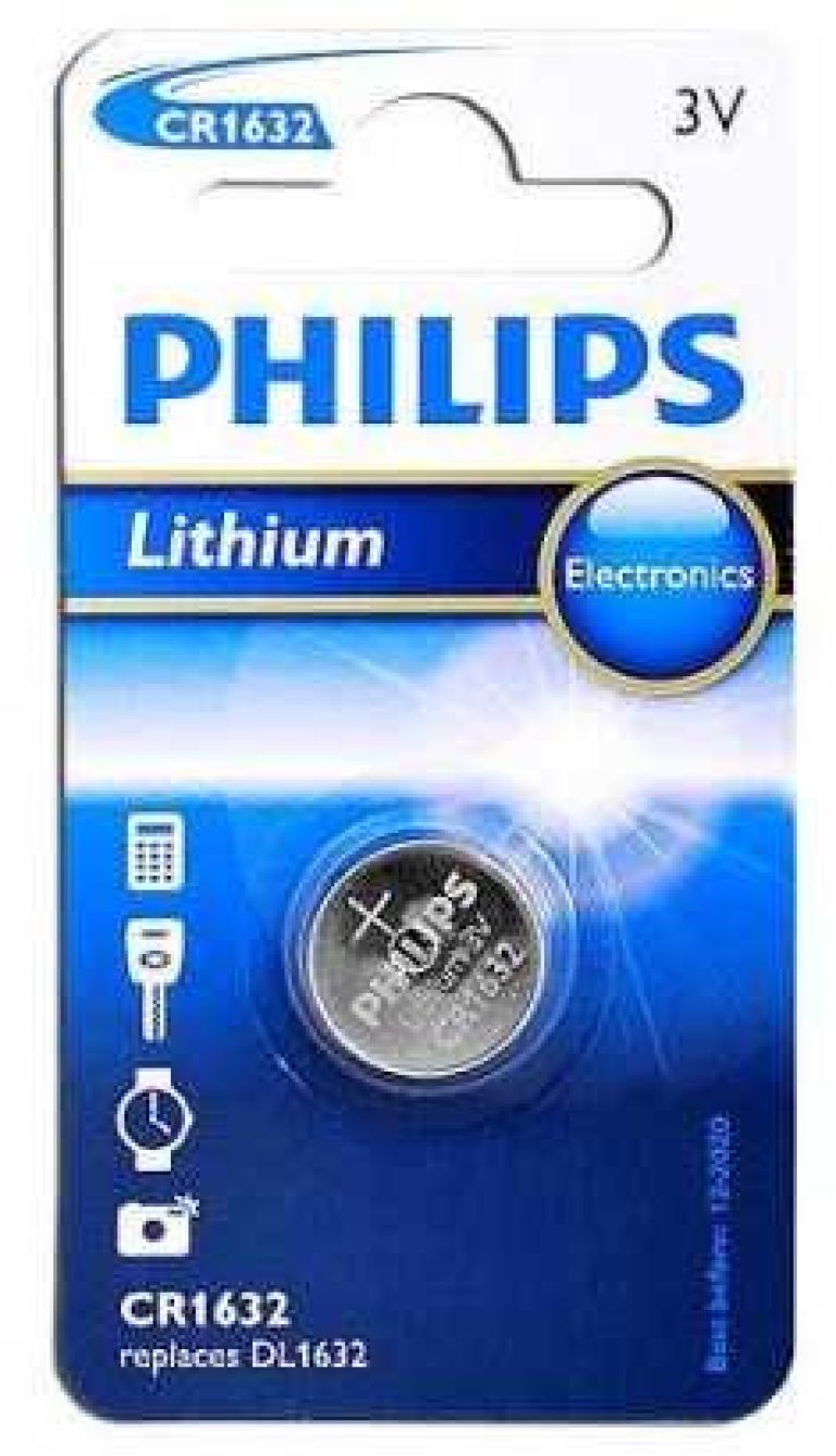 Baterie lithiová PHILIPS CR1632, 3 V (1 ks)
